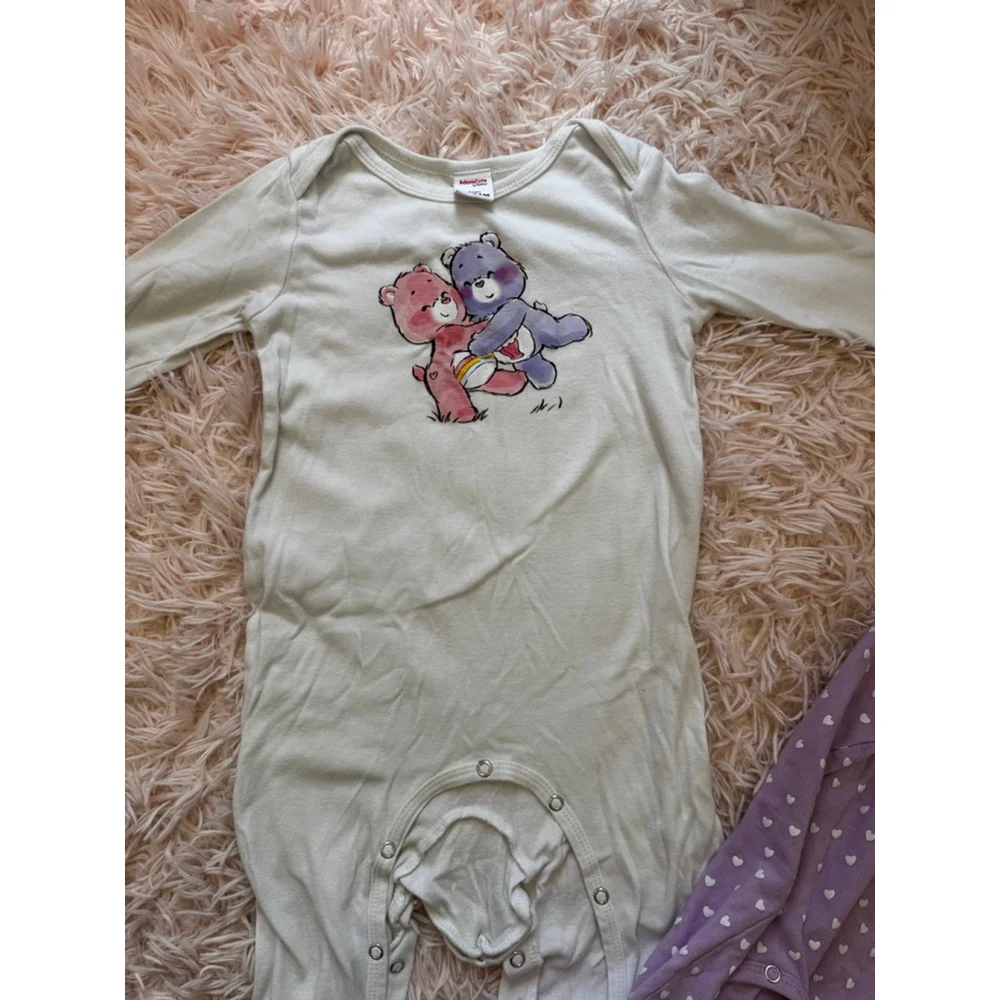 Toddler Care Bears snap up pajamas size 18-24 months